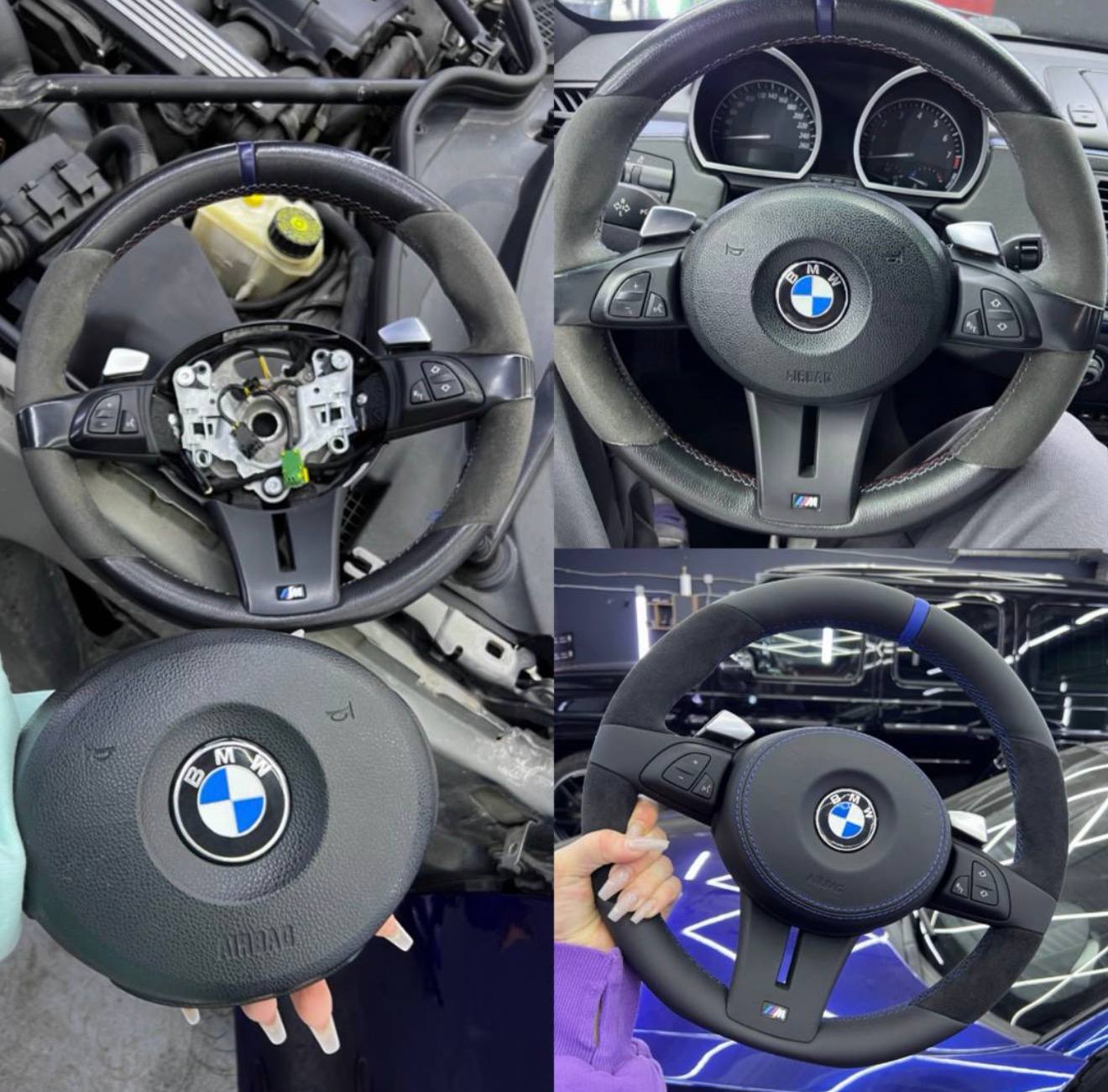 Перешив руля BMW